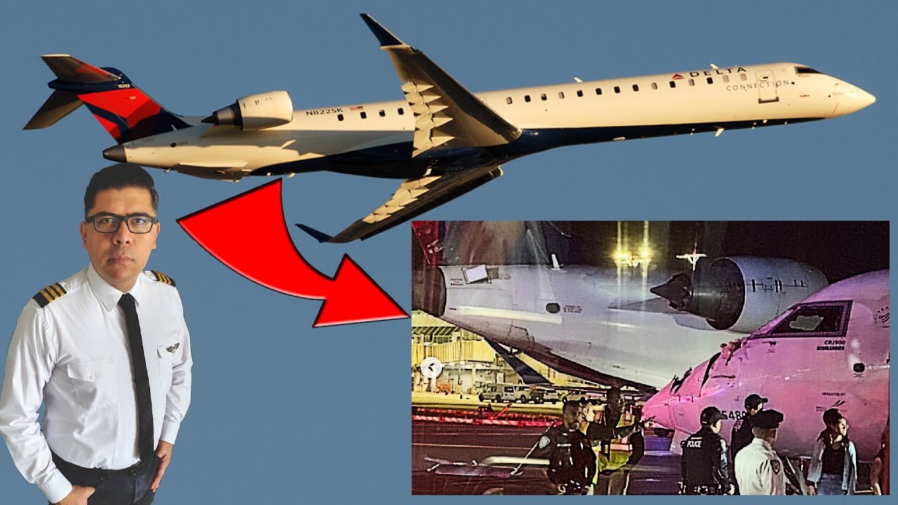Dos aviones CHOCAN EN TIERRA de forma INEXPLICABLE