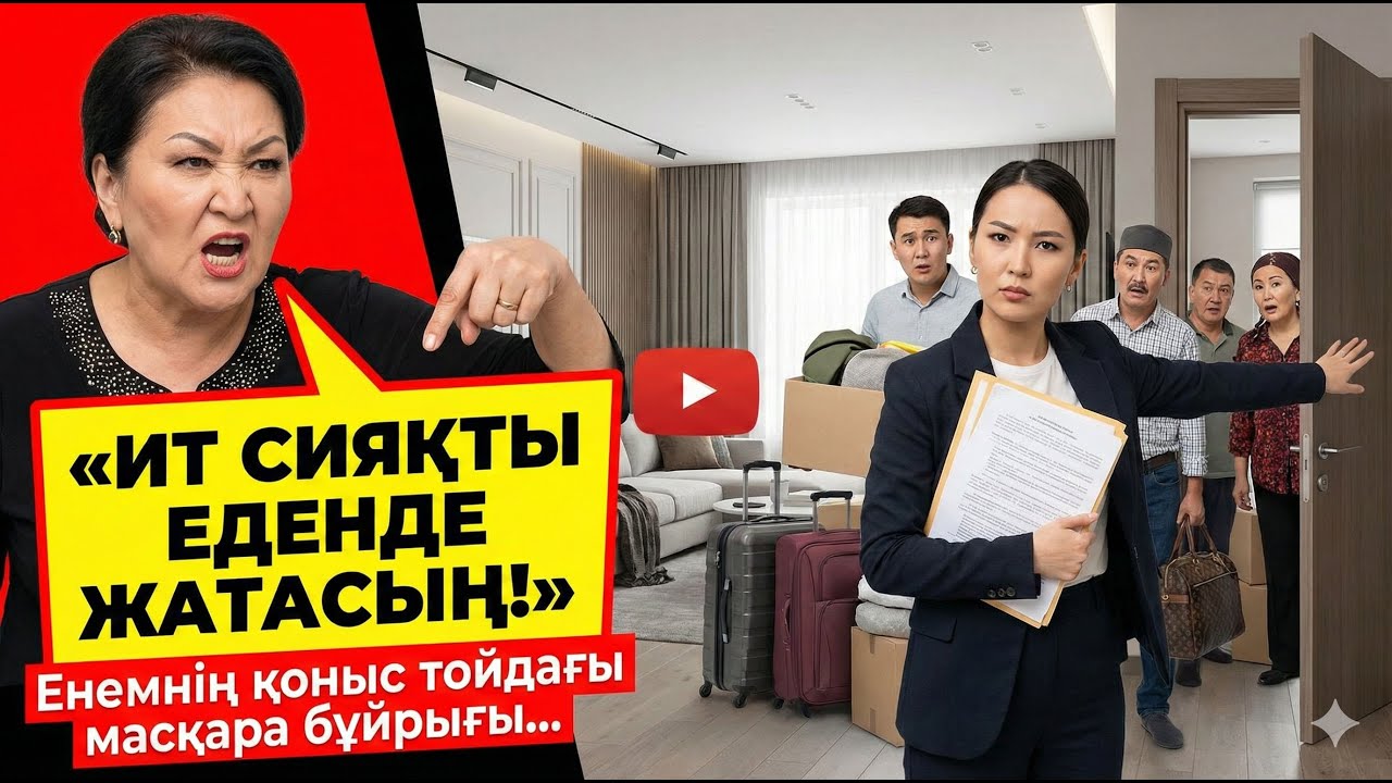 «Сен қызметшісің, КІЛЕМДЕ ЖАТ!» Енемнің қоныс тойдағы қорлығы және менің кегім
