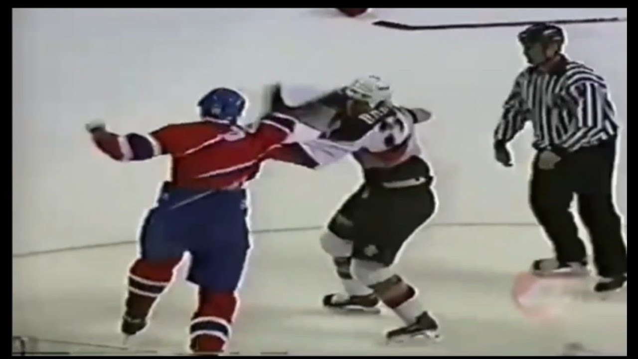 Canadiens - Sabres rough stuff 10/24/96