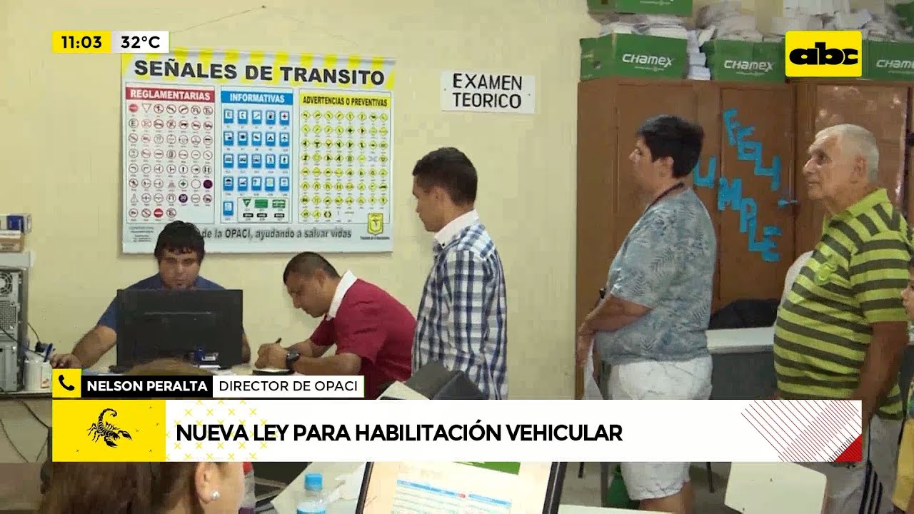 Promulgan ley para unificar costo de patentes vehiculares, pero exceptúan a Asunción