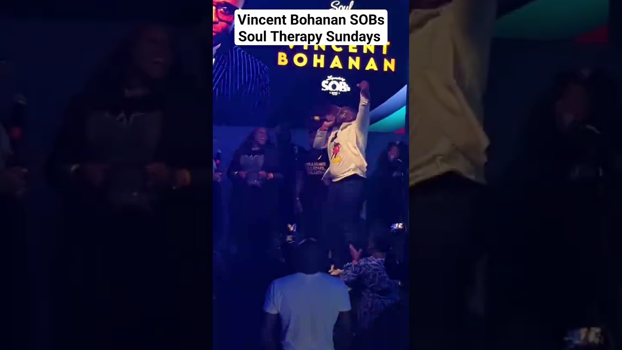 #VincentBohanan Live at #SOBs NYC