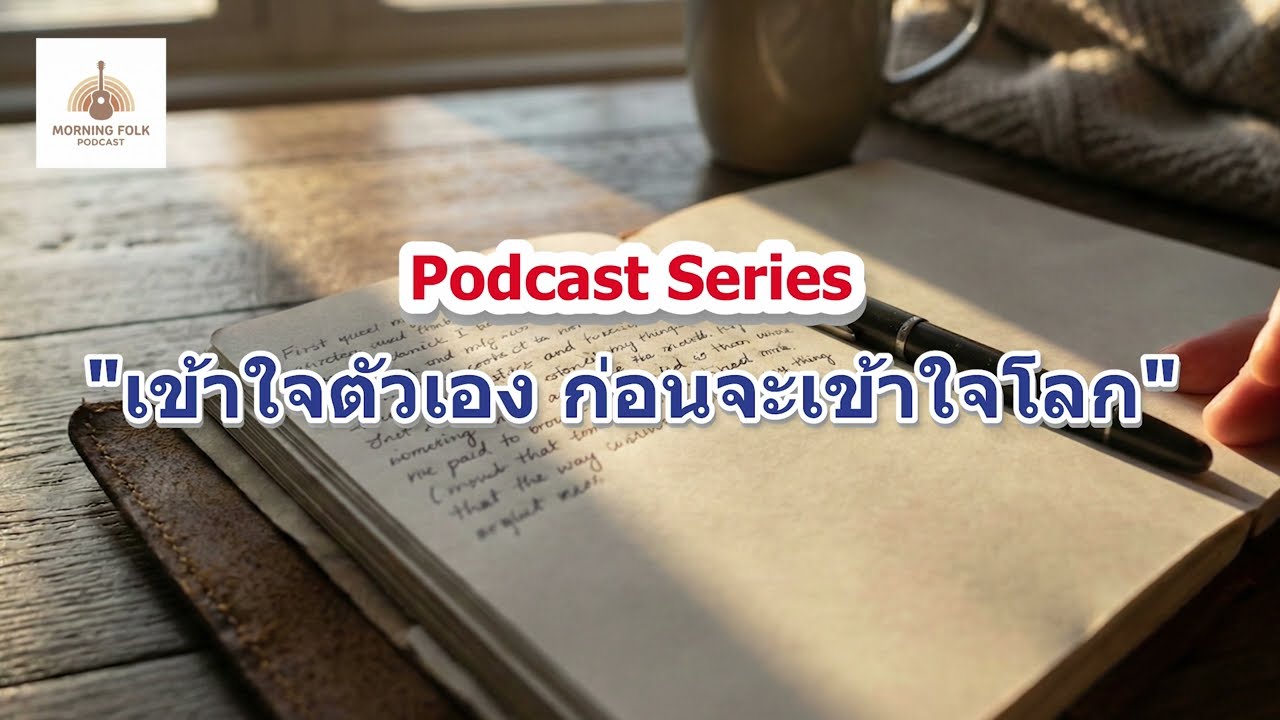 EP12 Podcast ซีรีส์ “เข้าใจตัวเอง ก่อนจะเข้าใจโลก”EPISODE 1 | Morning Folk Podcast