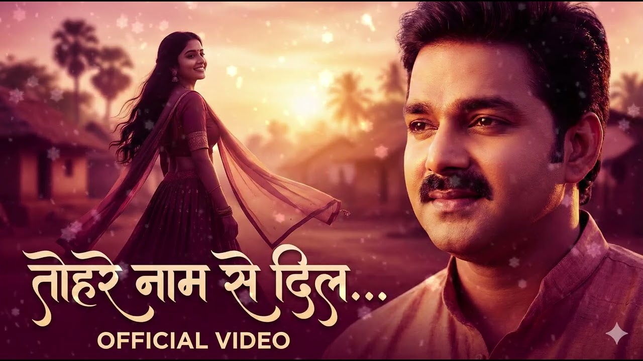 तोहरे नाम से दिल लिखाईल बा ❤️ | Romantic Bhojpuri Love Song | Pawan Singh | Pawan singh love song