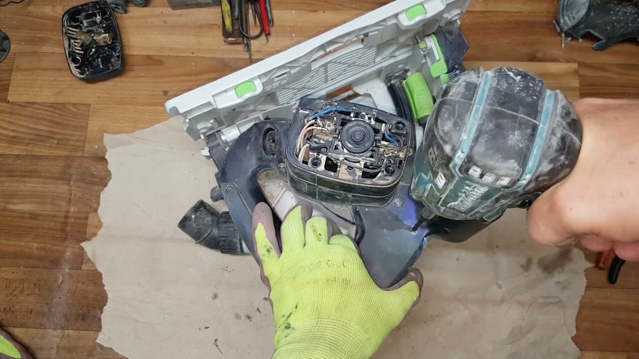 Festool TS 55 RQ-Plus (Festool TS 55 REBQ) (Ремонт) (Repairs)
