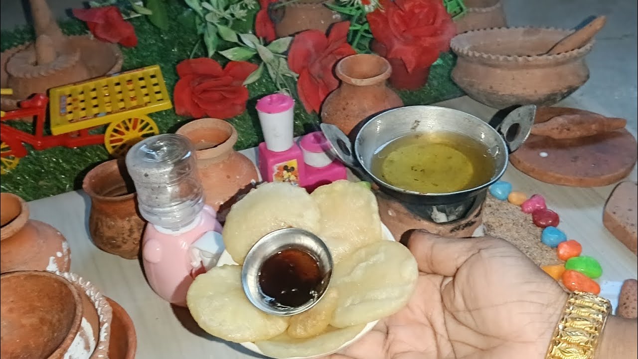 Mini kitchen #pitha 🥞🍳#misti #homemade 😗