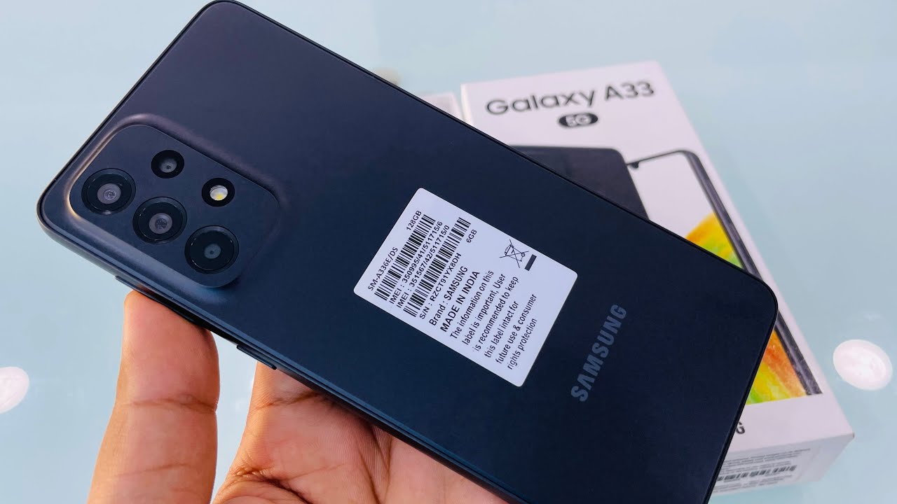 Samsung Galaxy A33 5G Unboxing, First Look & Review🔥#5G Samsung Galaxy A33 5G Price, Specifications