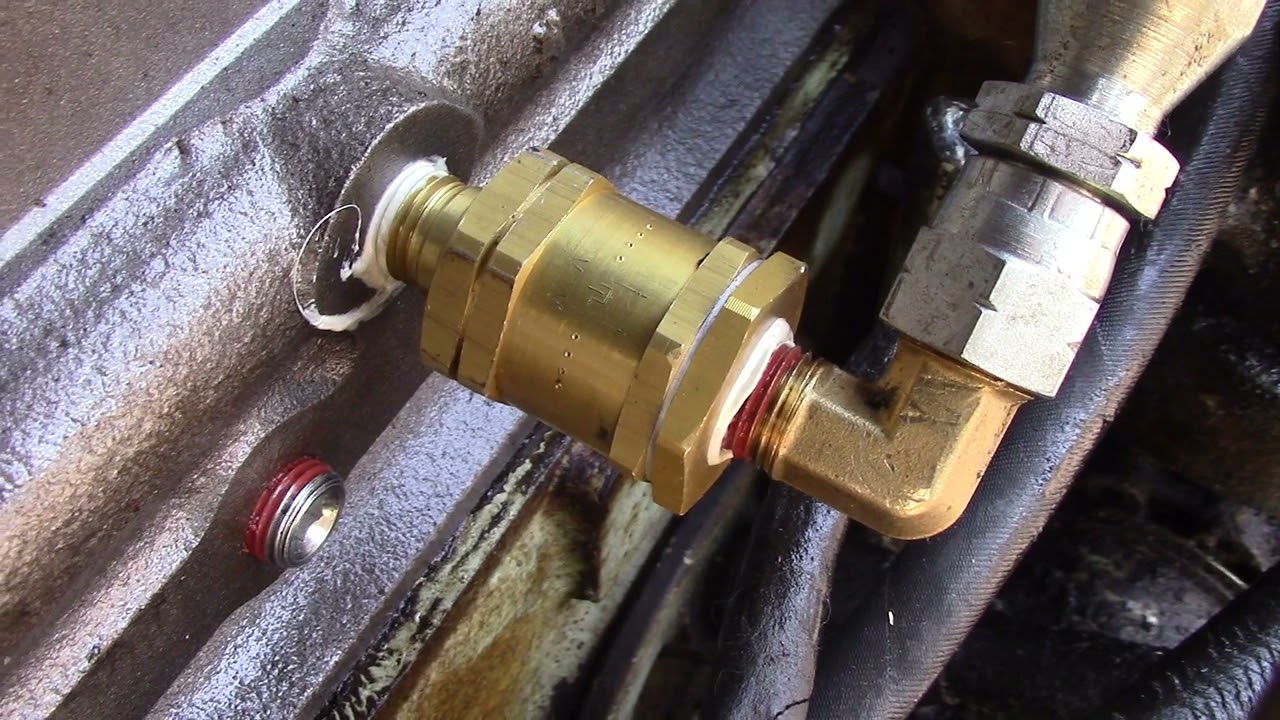 Installing a Fuel Line Check Valve.