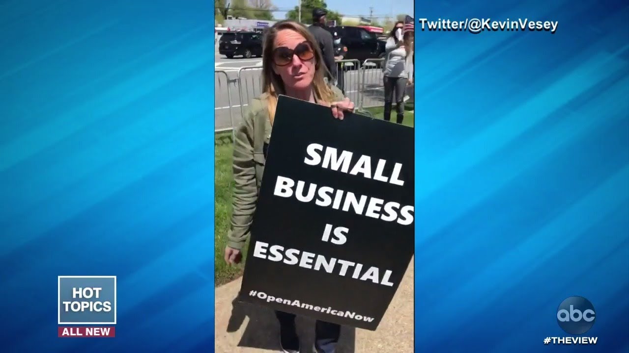 Protesters Harass Local Reporter | The View