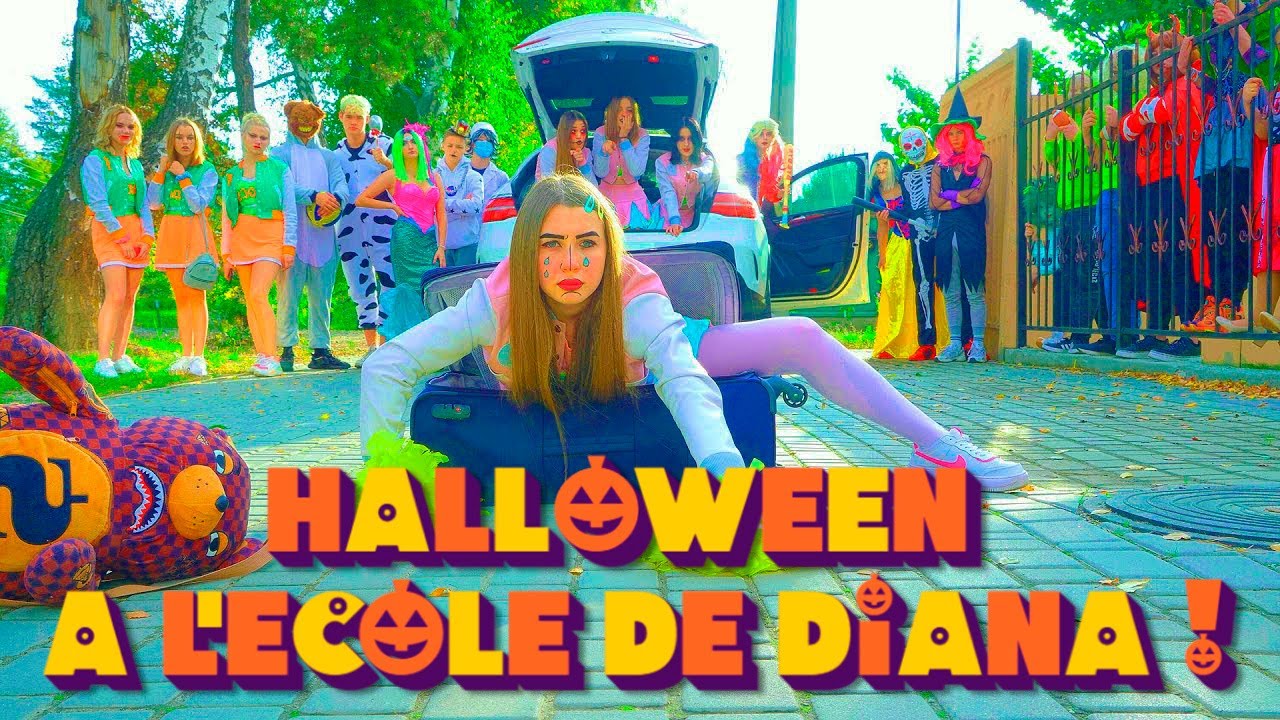 Halloween à l'école de Diana ! | Édition Spéciale Halloween !