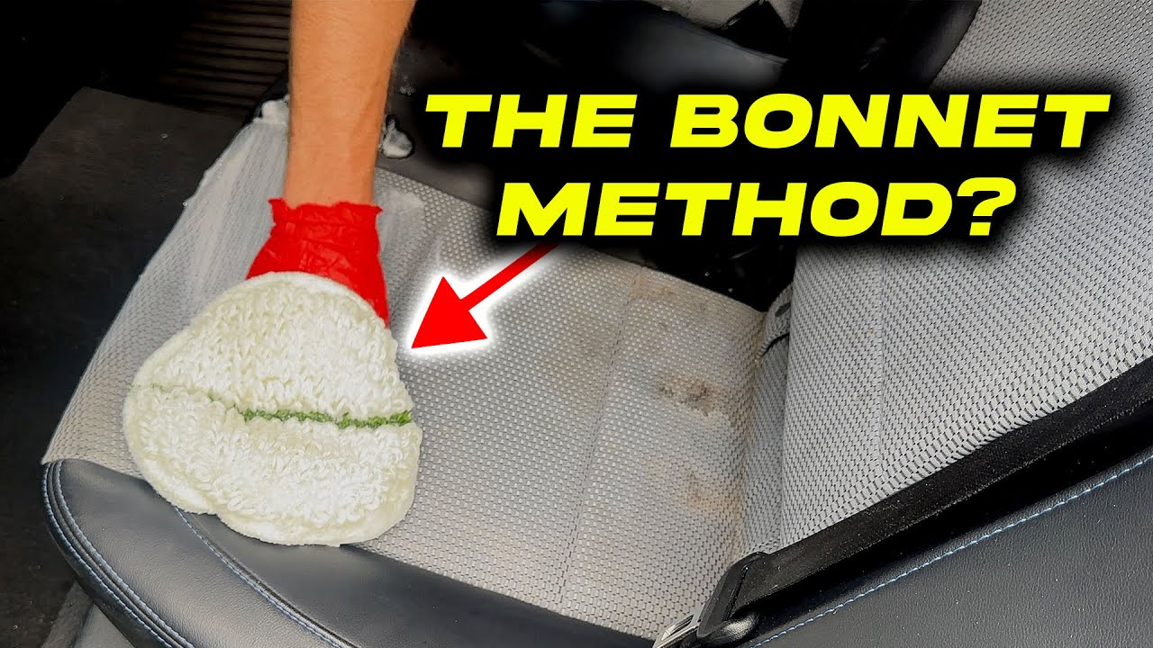 The Best Way to Clean Car Seats WITHOUT an Extractor!