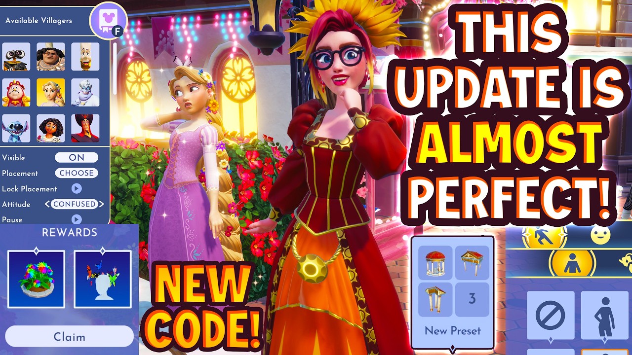 Обновление Hercules в Disney Dreamlight Valley ПОЧТИ идеально. Тестируем новые функции.