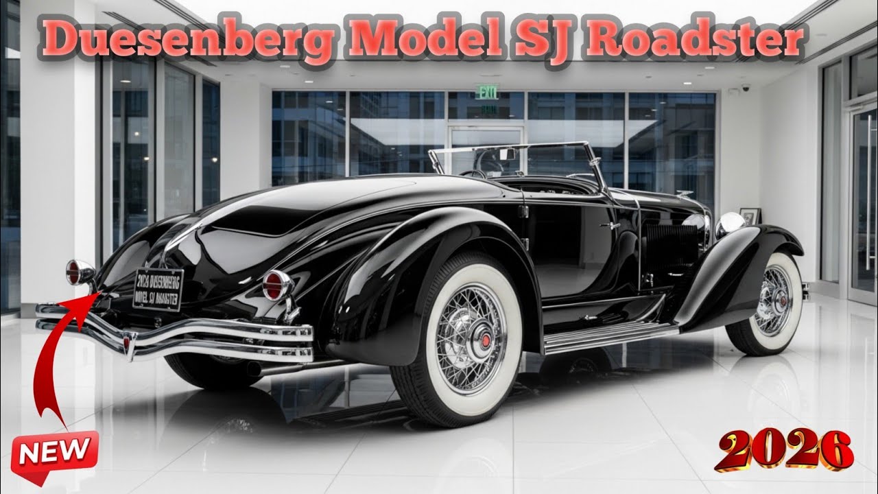 2026 Duesenberg Model SJ Roadster – America’s Ultimate Luxury Revival 🇺🇸