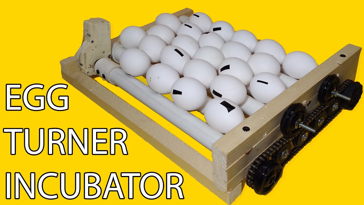 Incubator Egg Turner - automatic egg turner - how to make egg turner