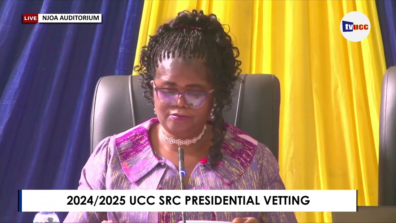 2024/2025 UCC SRC PRESIDENTIAL VETTING (BEN ESSIEN MOVEMENT)