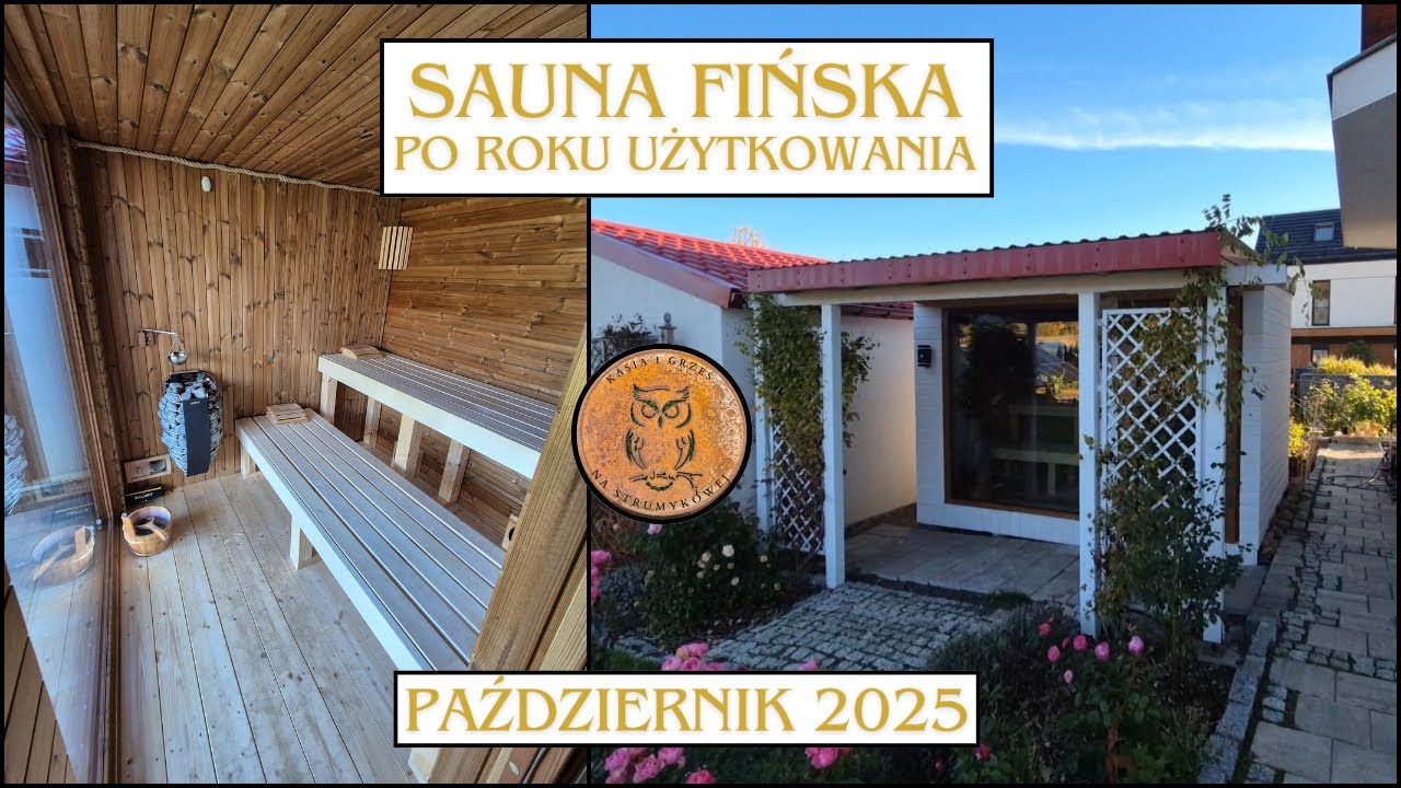 Sauna fińska po roku użytkowania