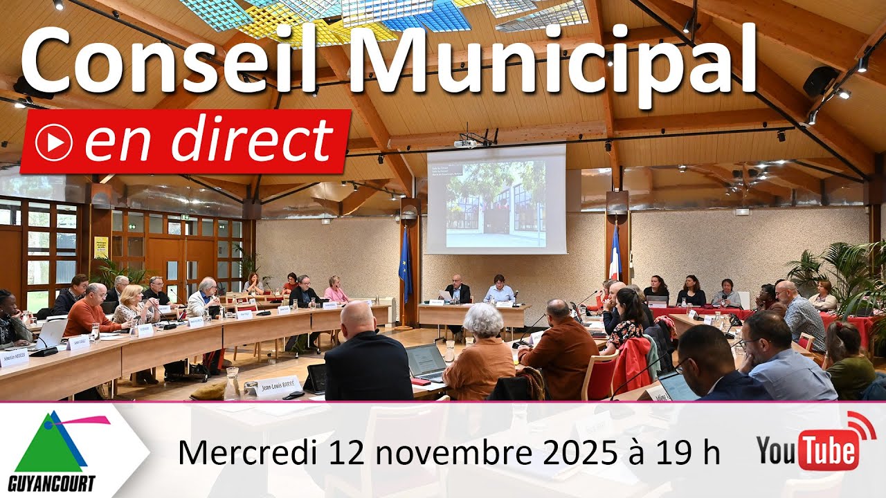 Conseil Municipal du 12 novembre 2025