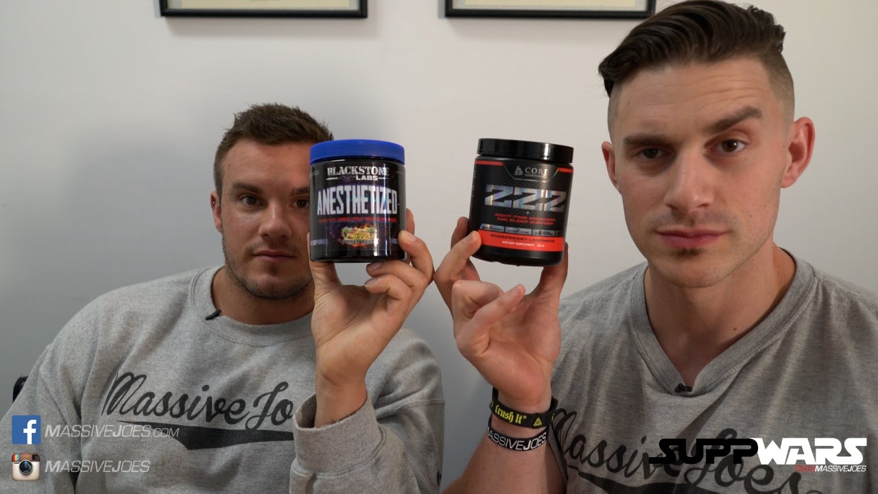 Blackstone Labs Anesthetized v Core Nutritionals ZZZ Comparison | MassiveJoes.com SUPPWARS