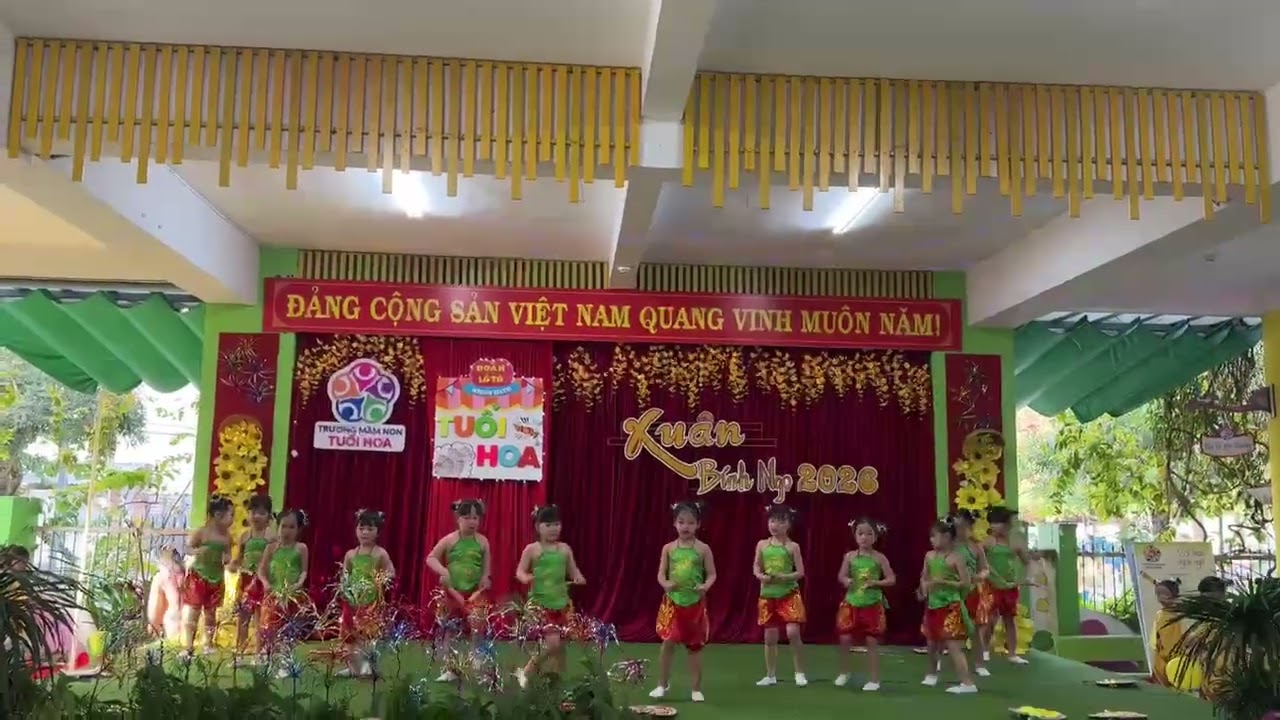 Múa dân gian Vui khúc đồng dao x cô châu 