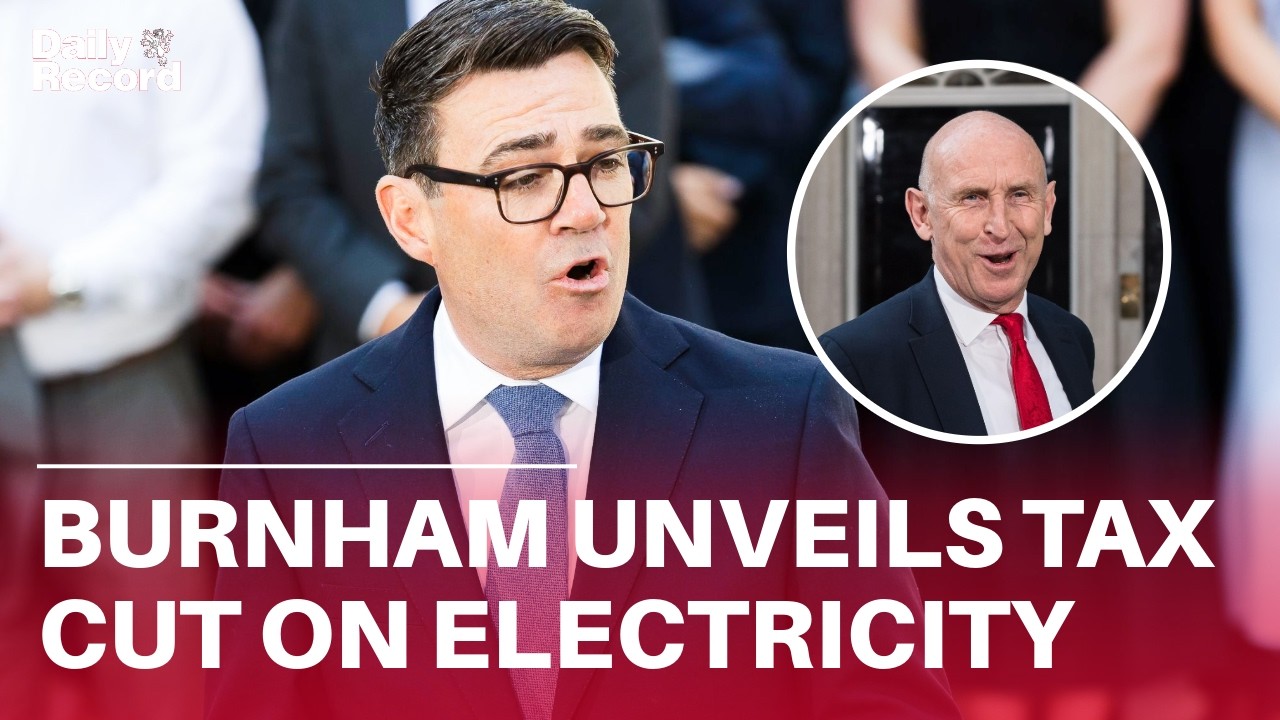 New Prime Minister Andy Burnham unveils tax cut to 'bring back hope' for struggling families