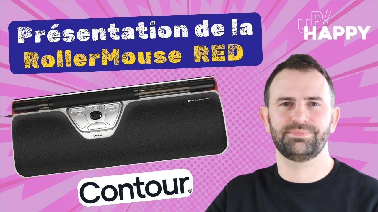 Pr&eacute;sentation de la RollerMouse Red de Contour Design