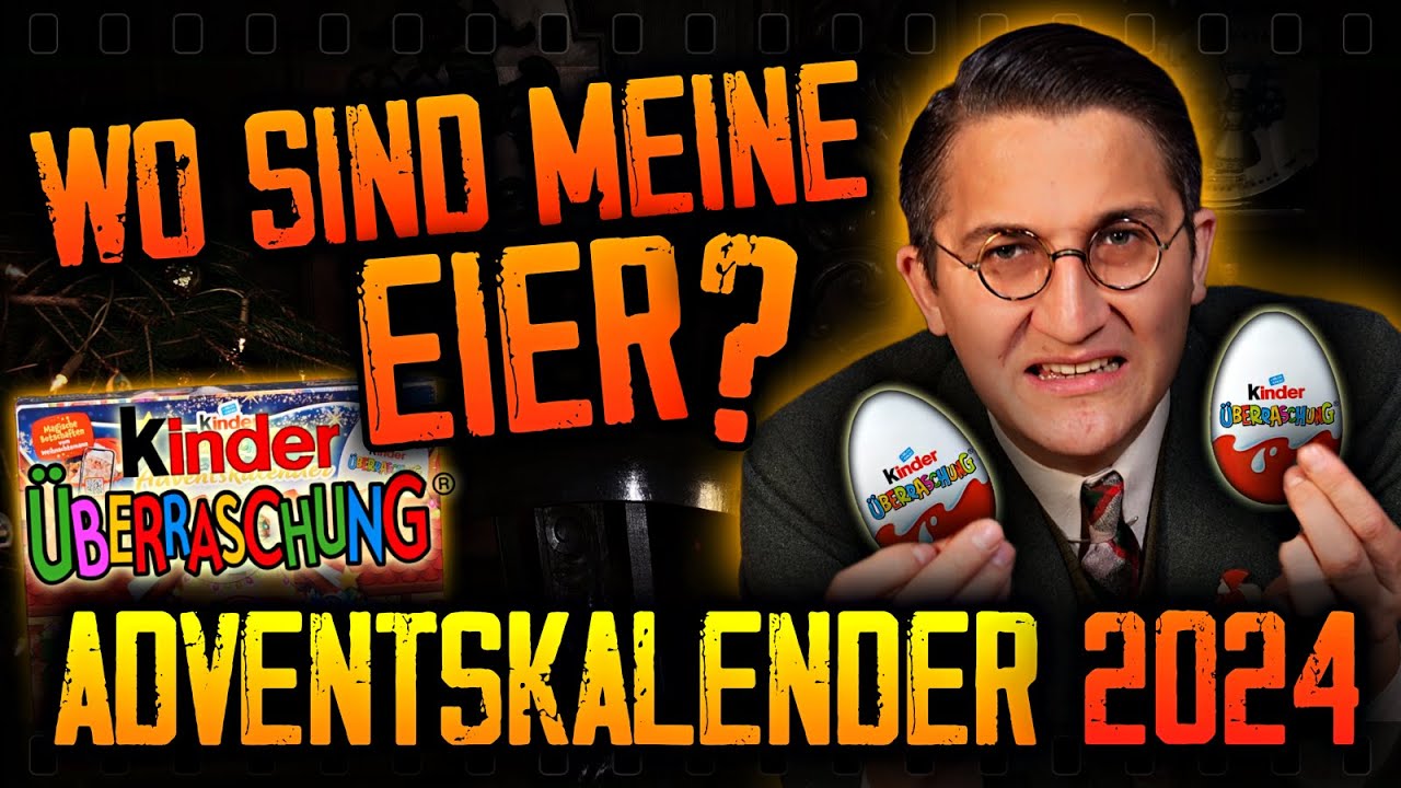 KATASTROPHE! Ich öffne einen Ü-Ei Adventskalender von 2024 / Kinder Überraschung