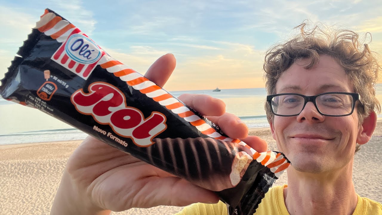 ROL Eis mit Malz-Geschmack von Langnese Portugal im Test!