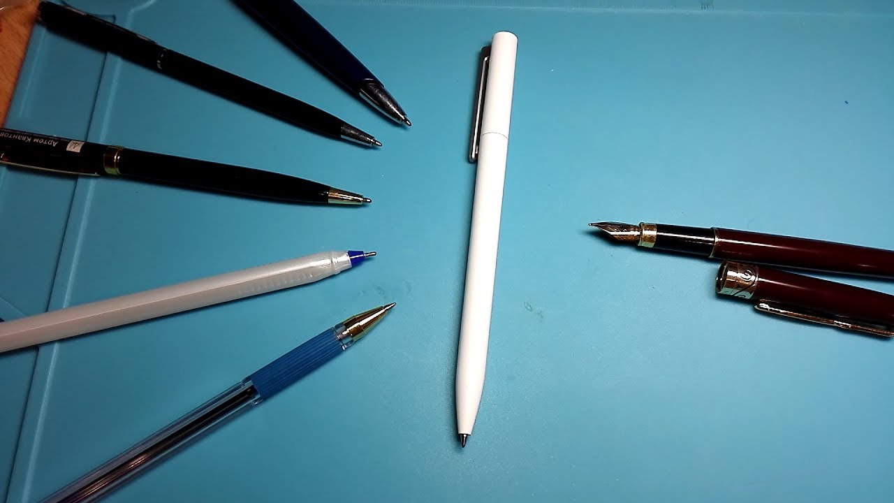 Ручка Xiaomi vs обычная.
