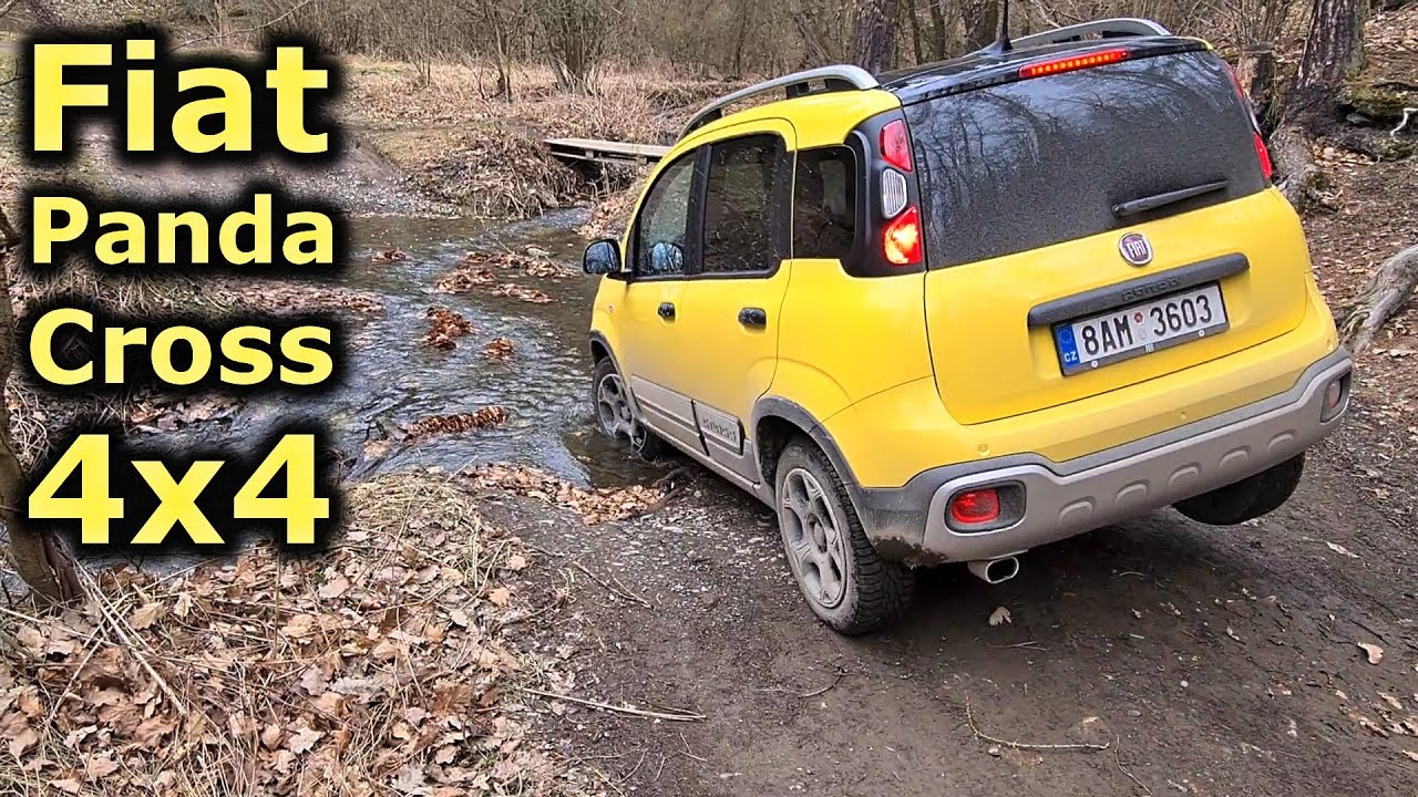 Fiat Panda Cross 4x4 | light off-road + muddy roads + POV