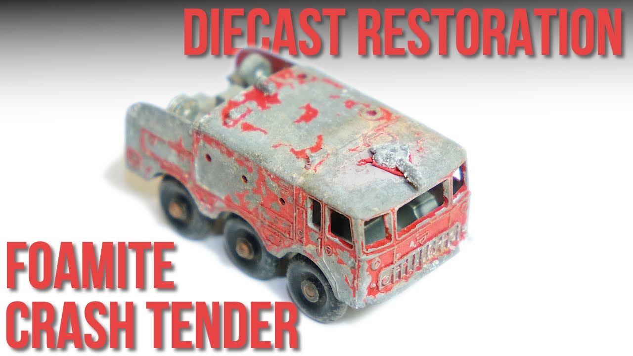 MATCHBOX restoration: 63B Foamite Crash Tender