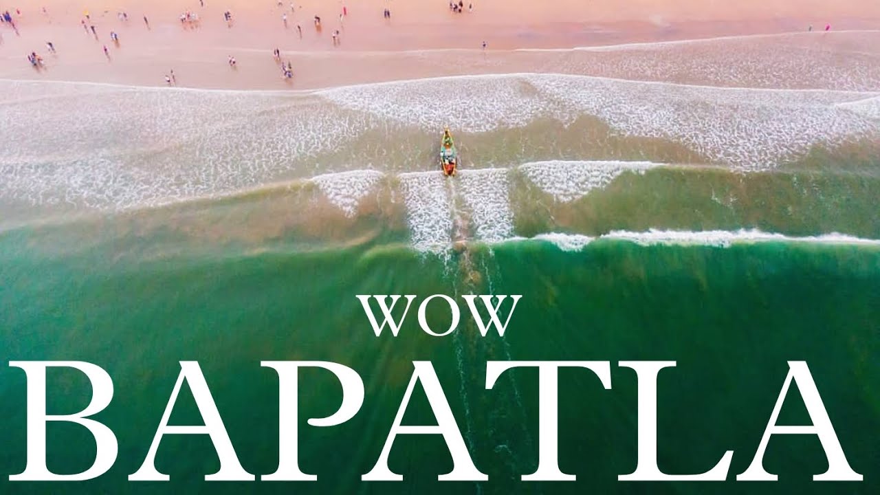 BAPATLA CITY Areal View 🧭 WOW BAPATLA 😍 #bapatla #bapatlabeach #bapatladistrict #copyrightfreemusic 