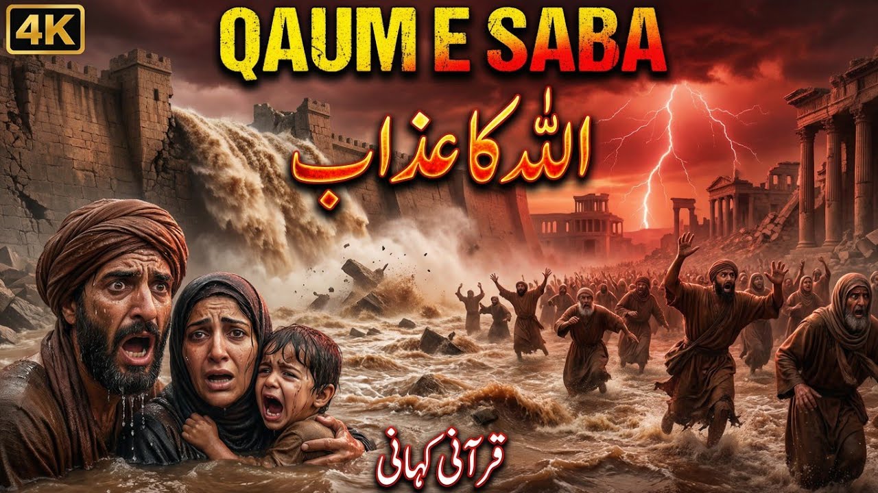 Allah Ne Qaum e Saba Ko Kaise Tabah Kiya? | قومِ سبا پر سیلاب کا عذاب