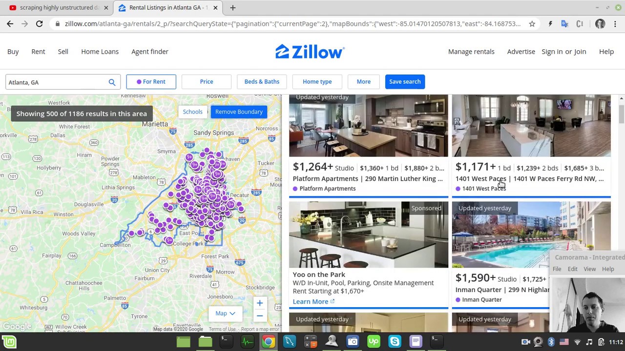 Scraping JSON data from SCRIPT tag | Extracting latitude and longitude from Zillow properties