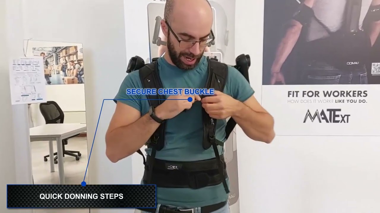 Comau MATE-XT: Adjustments and wearing
