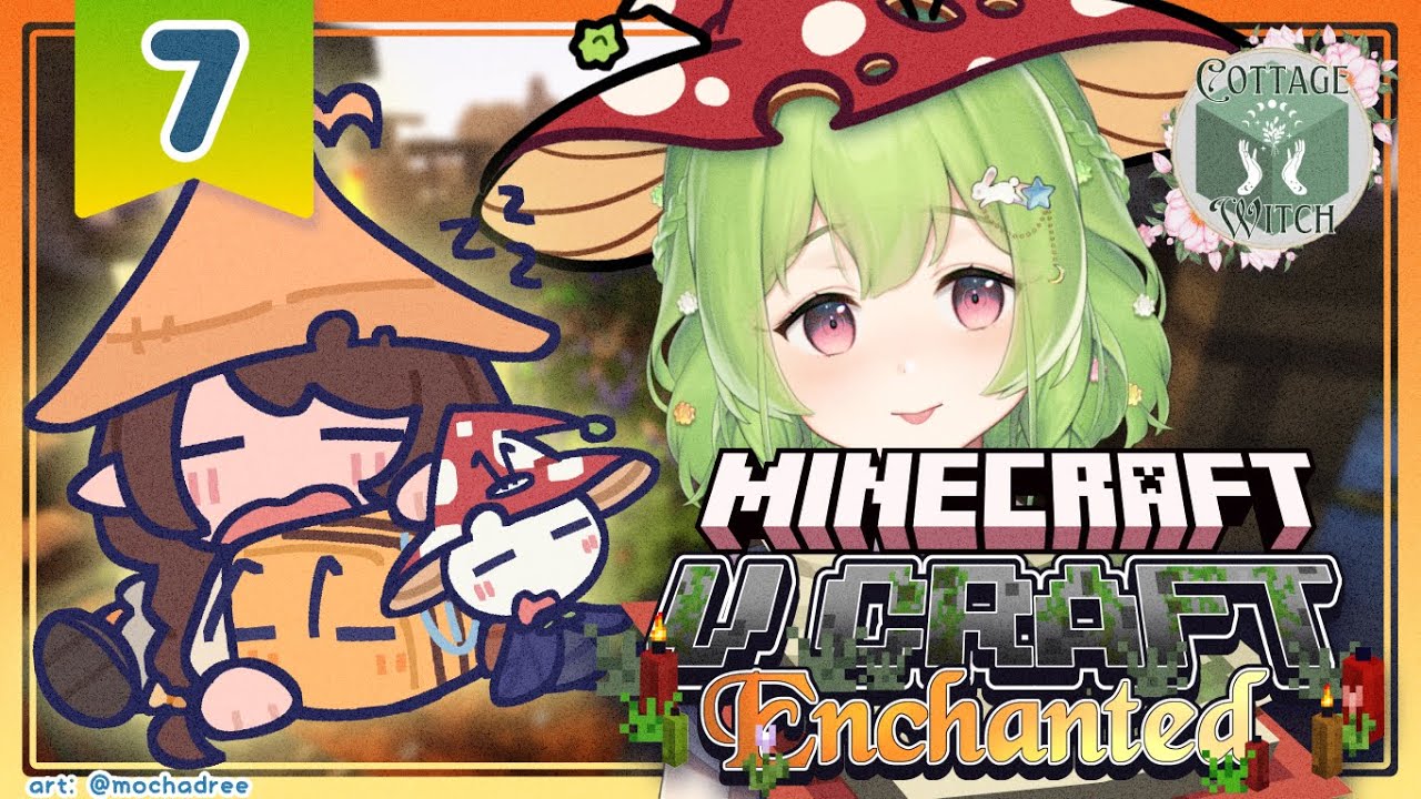 【Minecraft: #VCraftEnchanted pt.7】Short Bogh session! some quick adventures~ 🌷 #820