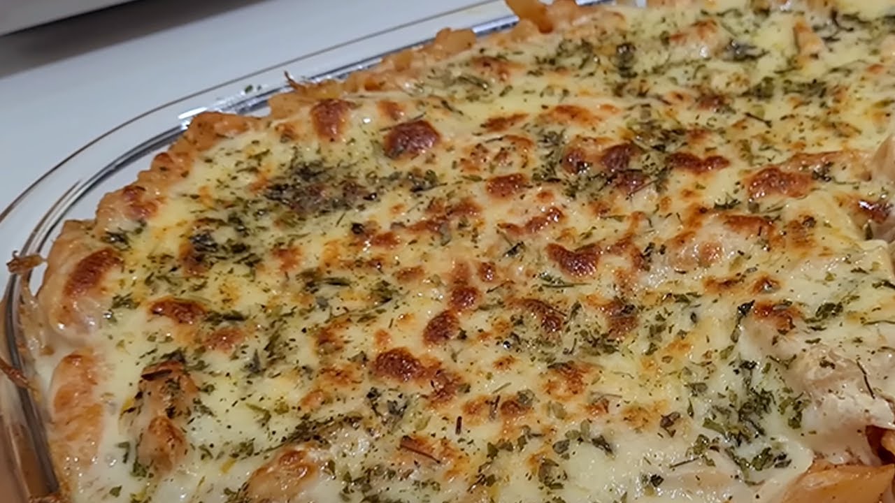 Receita  Macarrão Diferente no Forno dia das mães