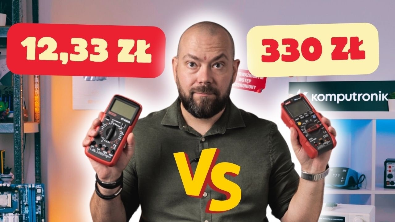Sprawdzam MULTIMETR za 13zł z ALIEXPRESS