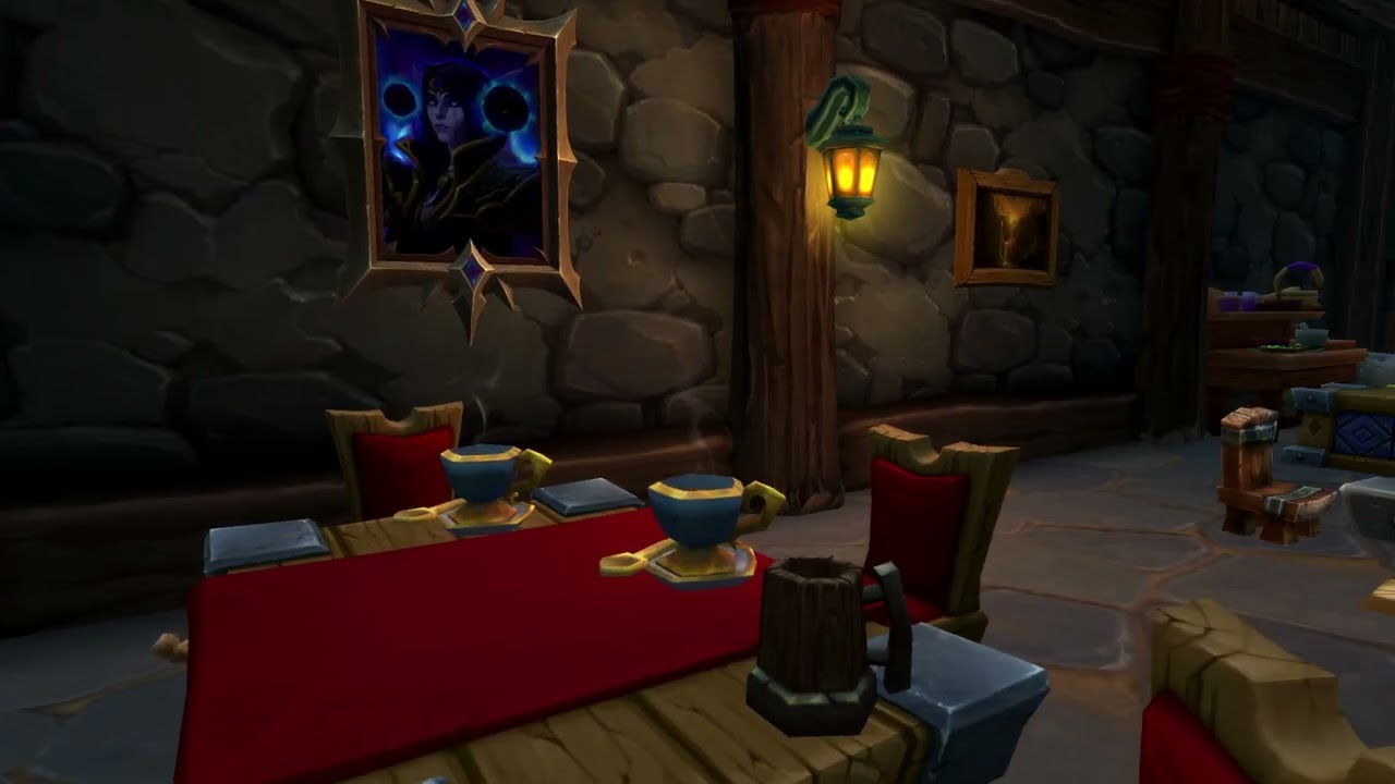 My very first wow house