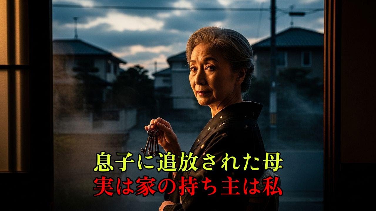 「明日出て行け」息子に追放された私。24時間後、家主が私と知り彼らは…