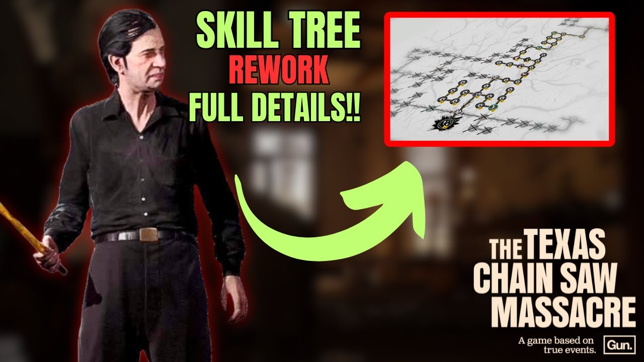 SKILL TREE REWORK | FULL DETAILS!!! | The Texas Chain Saw Massacre