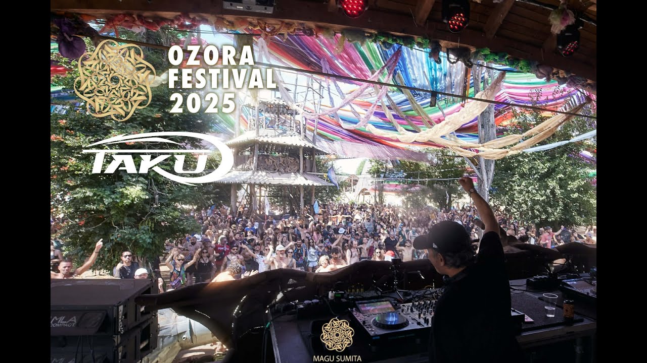 TAKU @ OZORA Festival 2025 (Full set Movie)