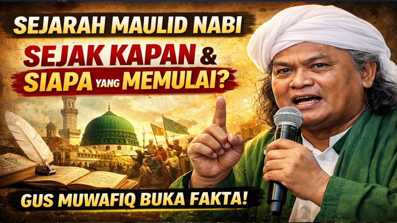 Pro-Kontra Maulid Nabi⁉️ Gus Muwafiq Jelaskan Fakta Sejarahnya‼️