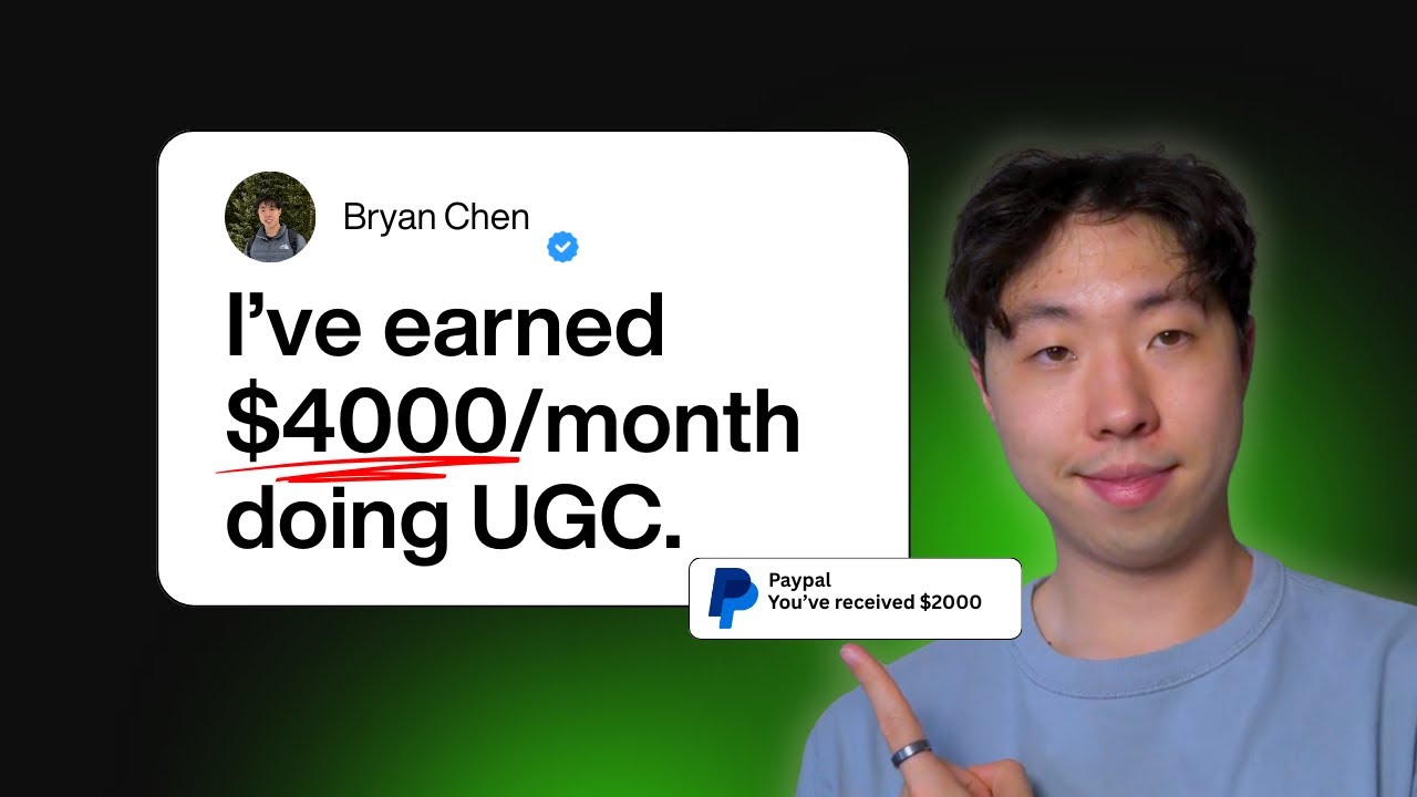 How to Make $1000/Week with UGC (No Followers Needed)