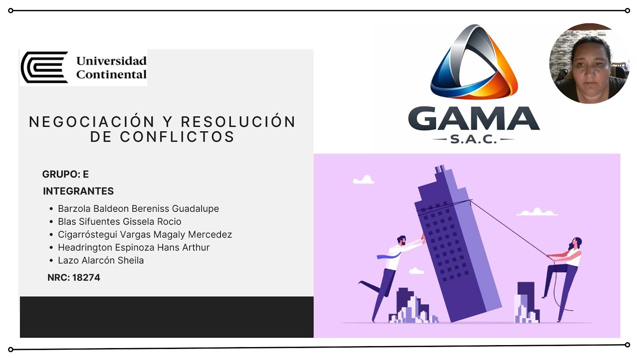 PA1  Negociación y Resolución de Conflictos