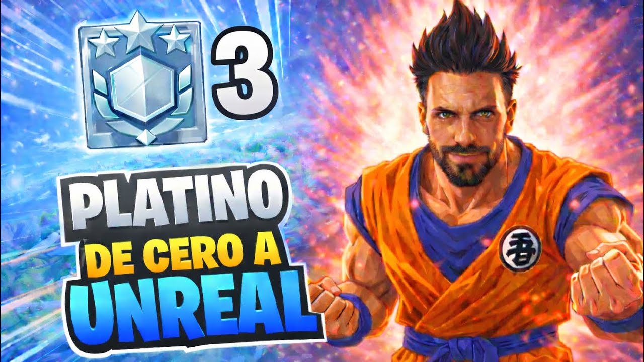 PLATINO 3 DE CERO A UNREAL FORTNITE | JARE10