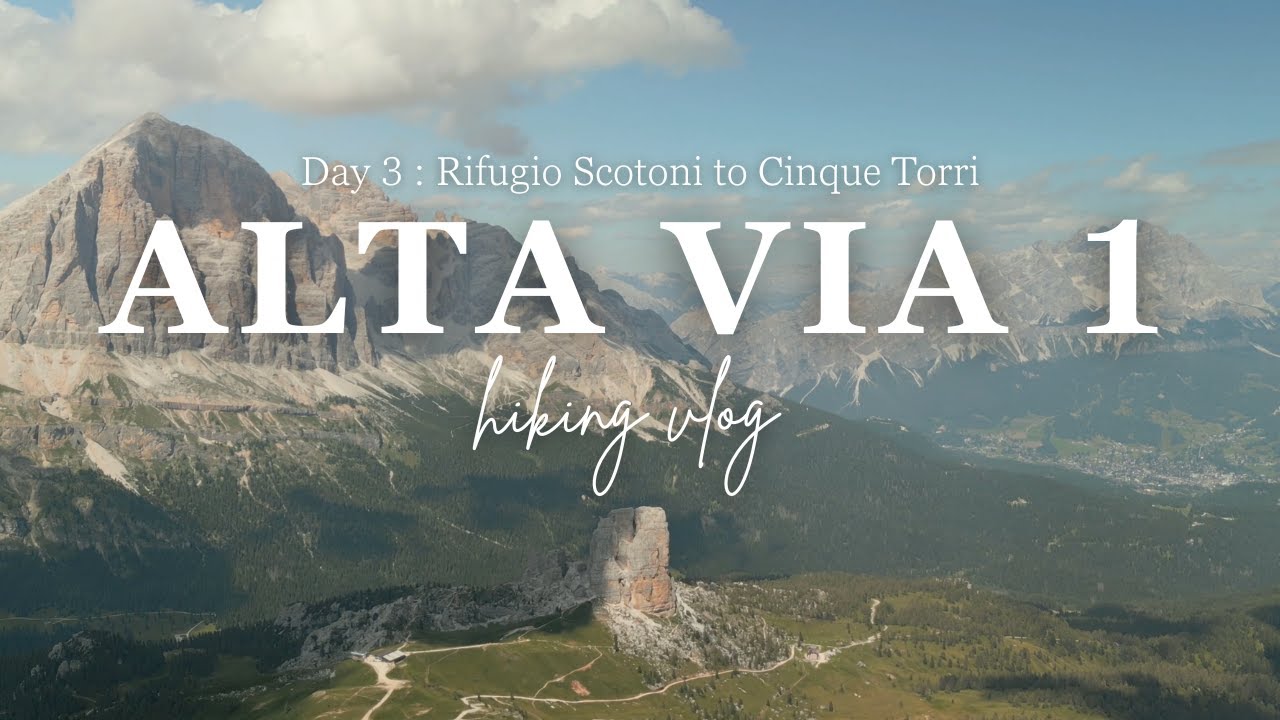 The Most Epic Hut-to-Hut Day on the Alta Via 1 — Hiking to Cinque Torri, Dolomites