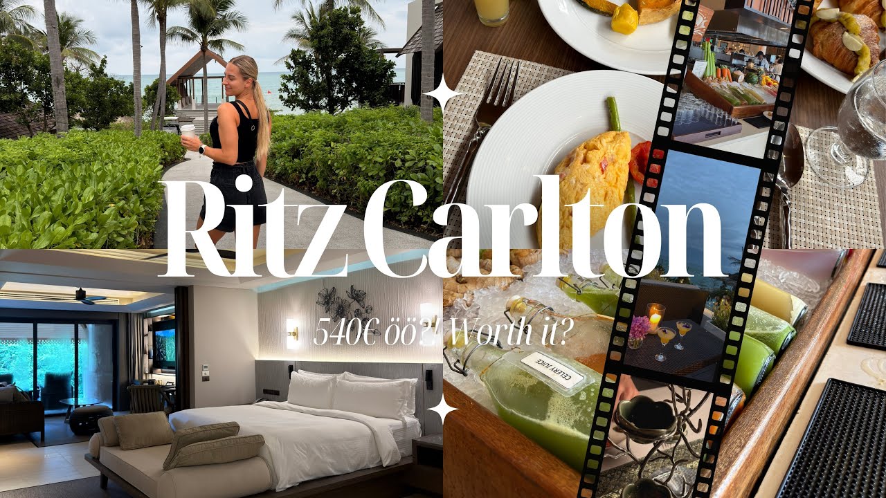 540€ öö Samuil Ritz Carltonis?! Worth it?🍹🦀🇹🇭