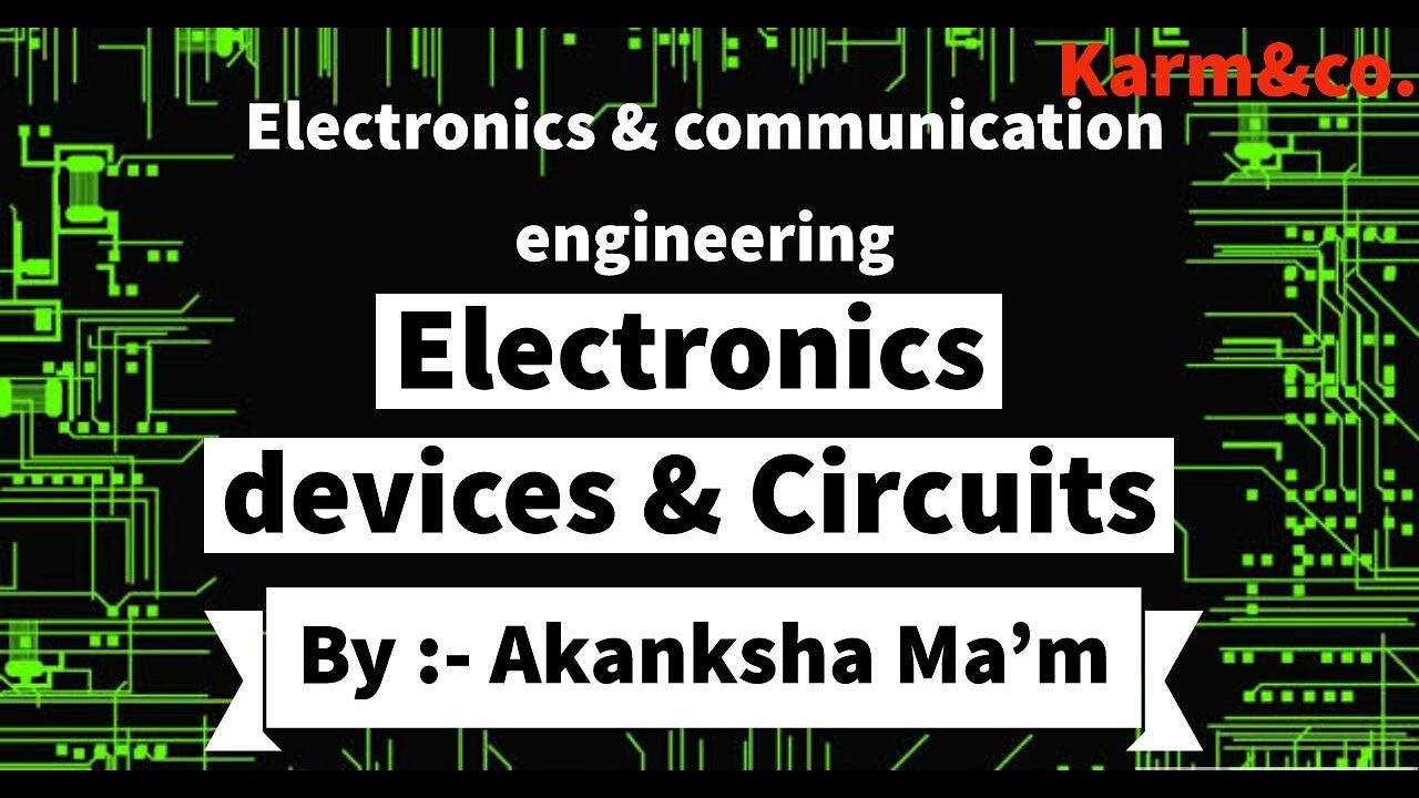 #SSCJE Electronics Devices and Circuits MCQs in English by Akanksha Ma'm
