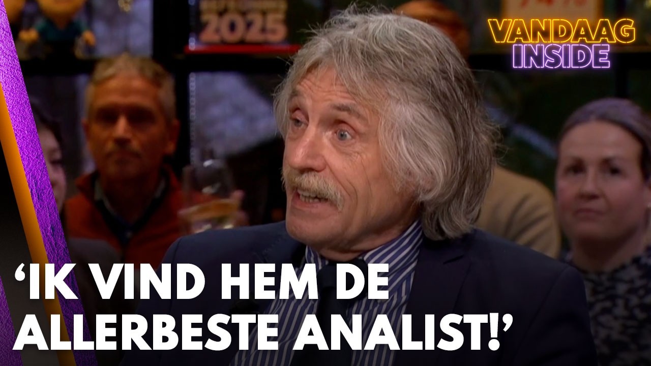 Johan Derksen over voetbalanalist: 'Iedereen heeft een hekel aan hem, ik vind hem de allerbeste!'