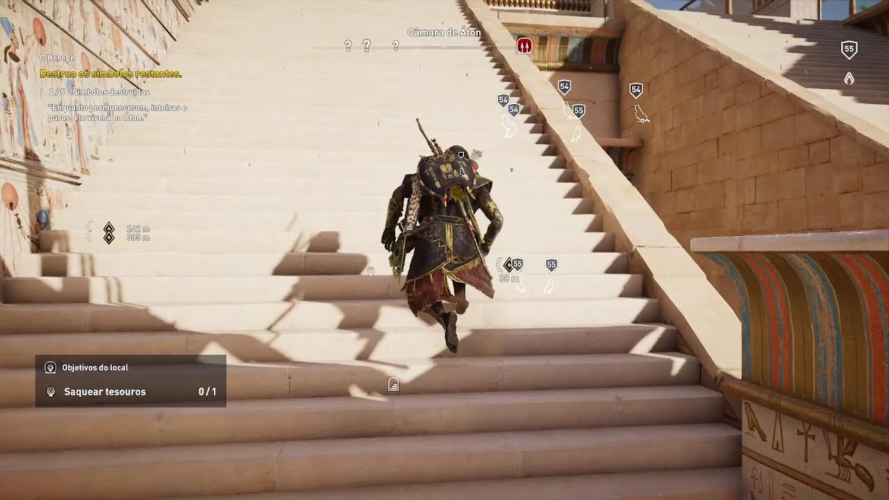 Jogando Assassins Creed Origins
