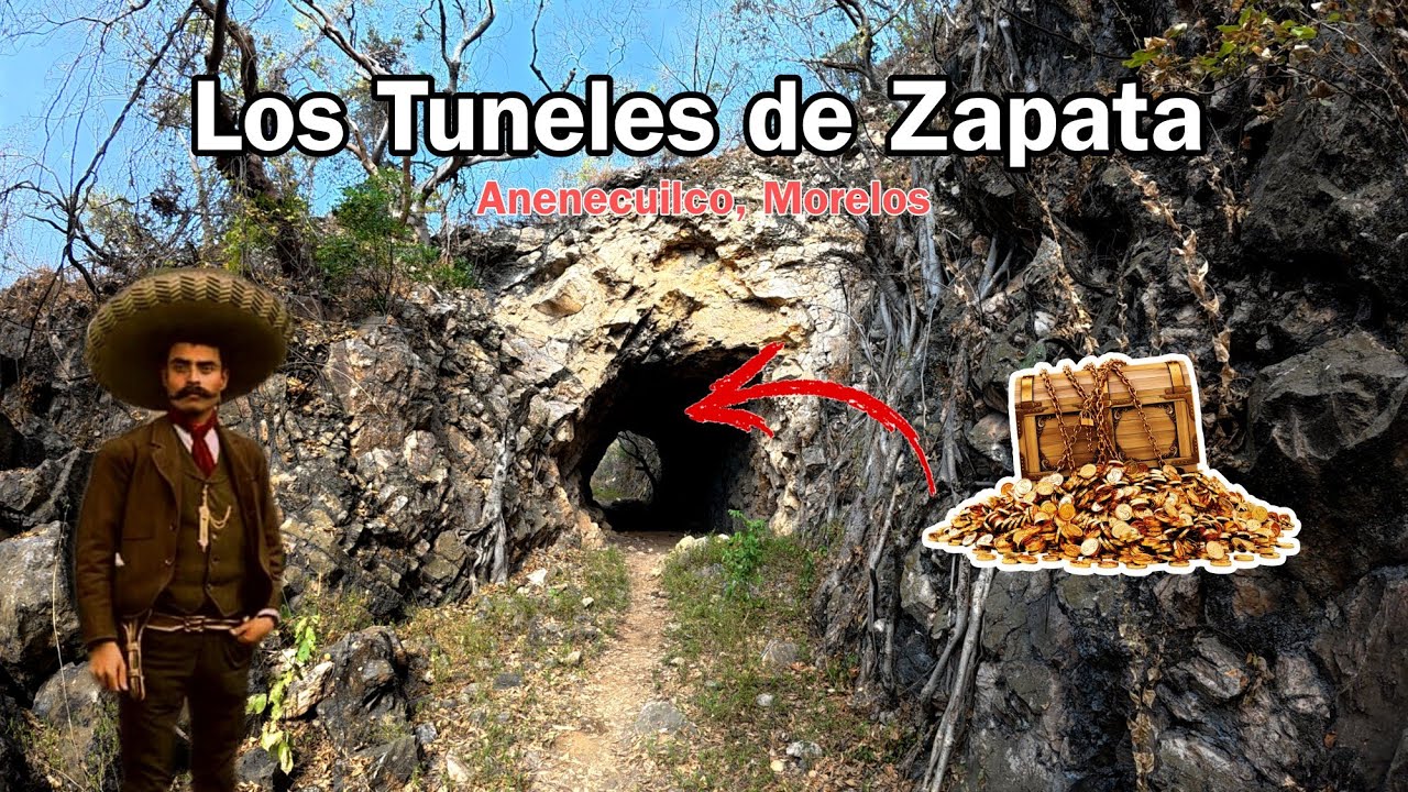 Los impresionantes Tuneles de zapata en Anenecuilco, Morelos 